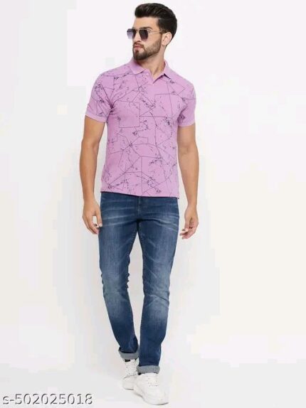 Printed Polo Tshirt